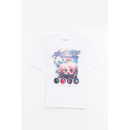 MARTINE ROSE WHITE CLASSIC T SHIRT